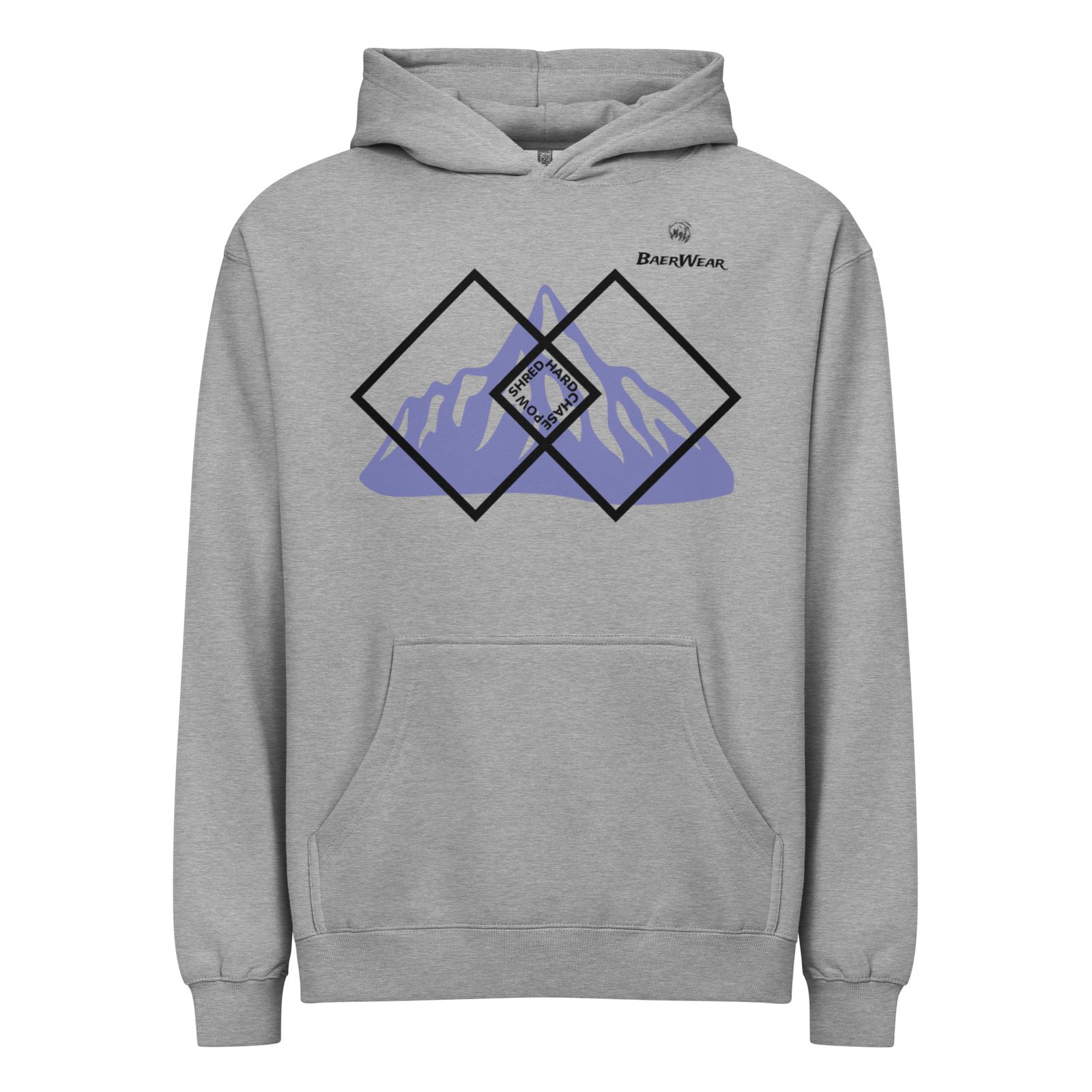 men’s box hoodie snowboarding